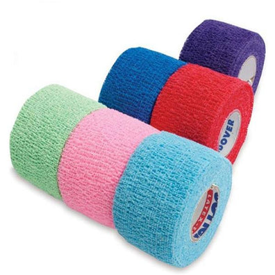 Bandage CoFlex Compression Elastic 1.5"x5yd LF NS Cohesive Colorpack 6/Pk - Surgical Supplies NY